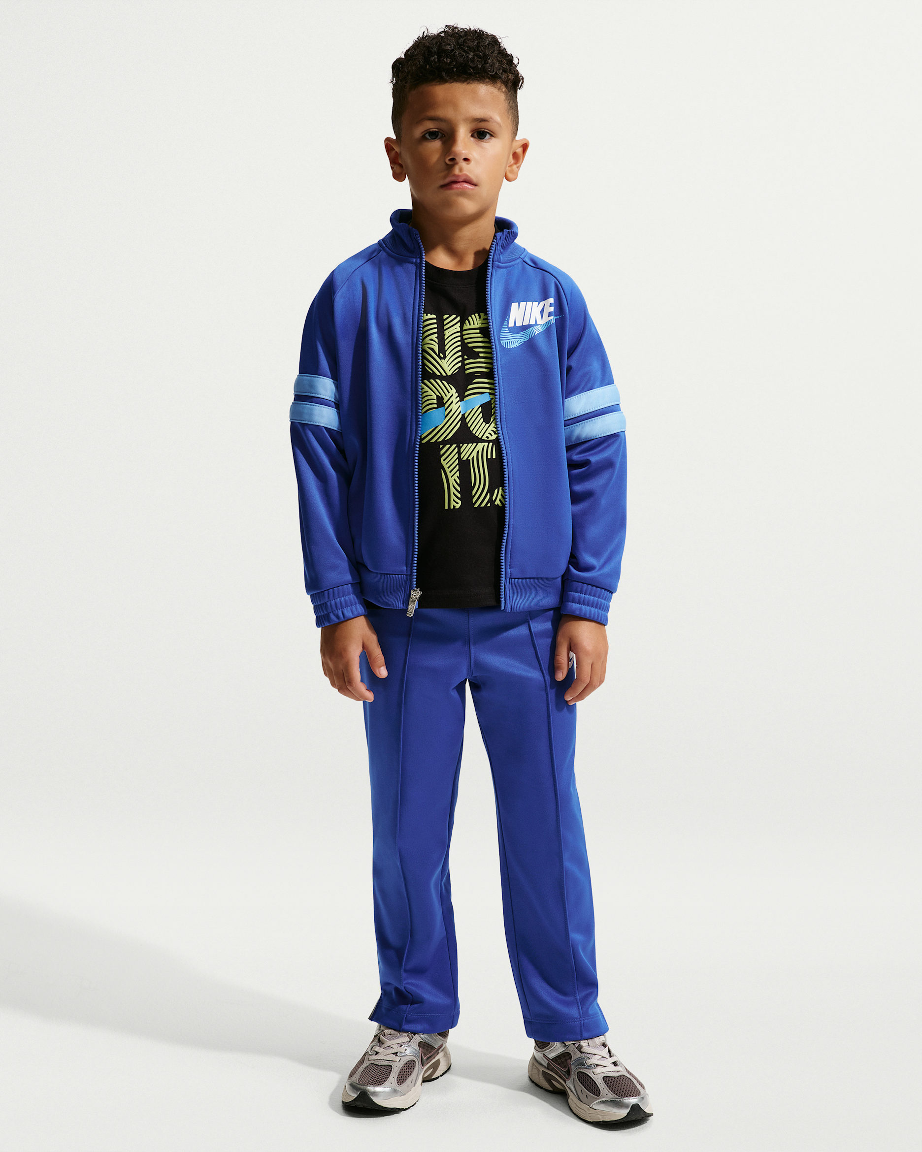 Nike Sportswear In The Zone Little Kids' Dri-FIT 2-Piece Oversized